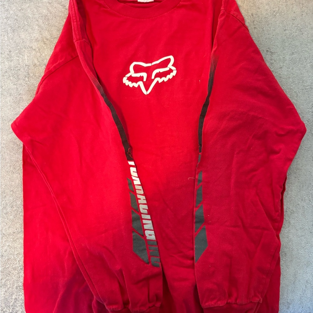 Fox Red Crewneck Tee